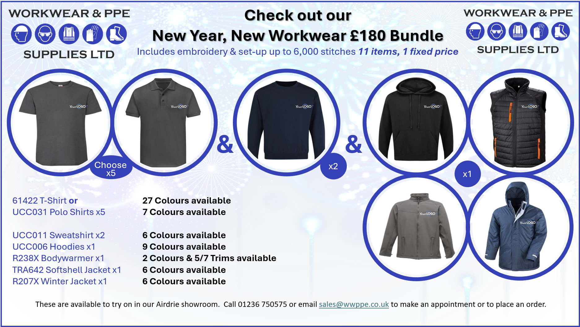 Workwear Bundle - 11 Items